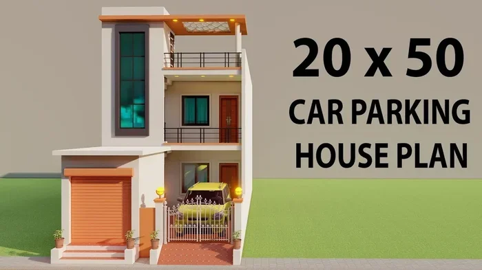 20 50 House Plan With Car Parking Latest Design Ideas