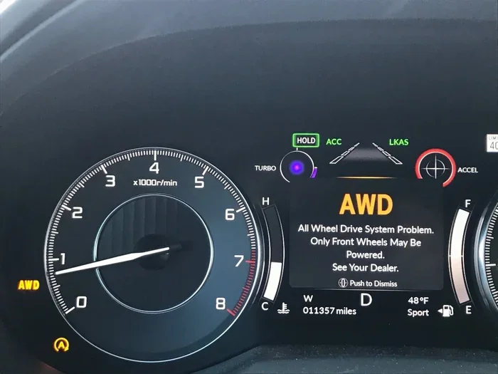 Can I Drive If My AWD Light Is On and What It Means