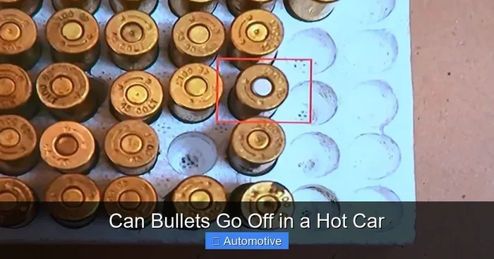 Can Bullets Go Off in a Hot Car and What You Should Know