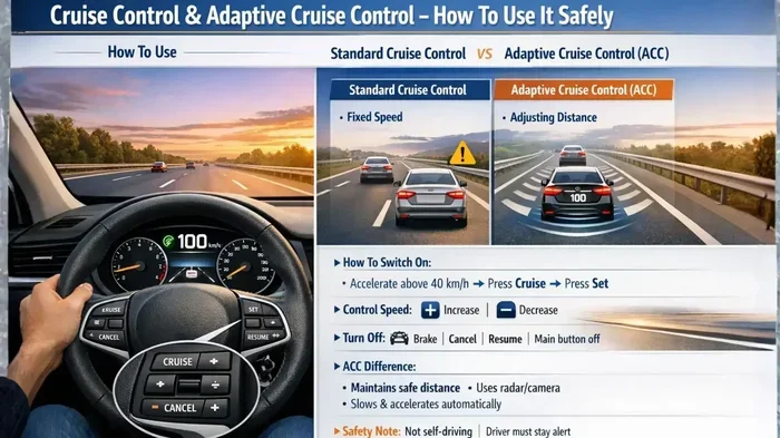 At What Speed Can Cruise Control Be Activated Safely