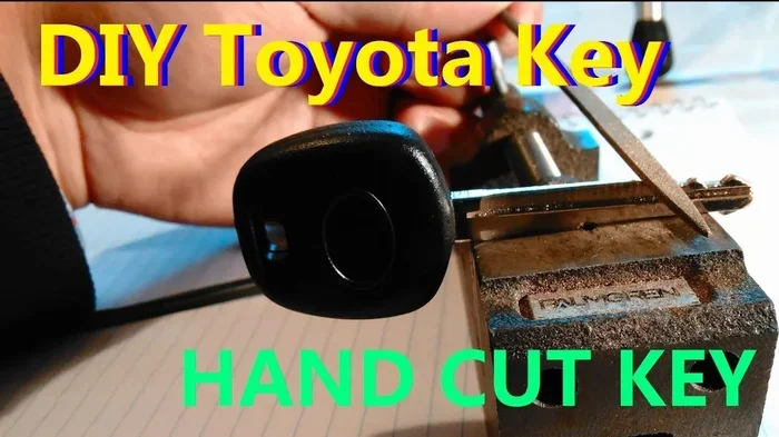 Can Toyota Cut A Key From The Vin?